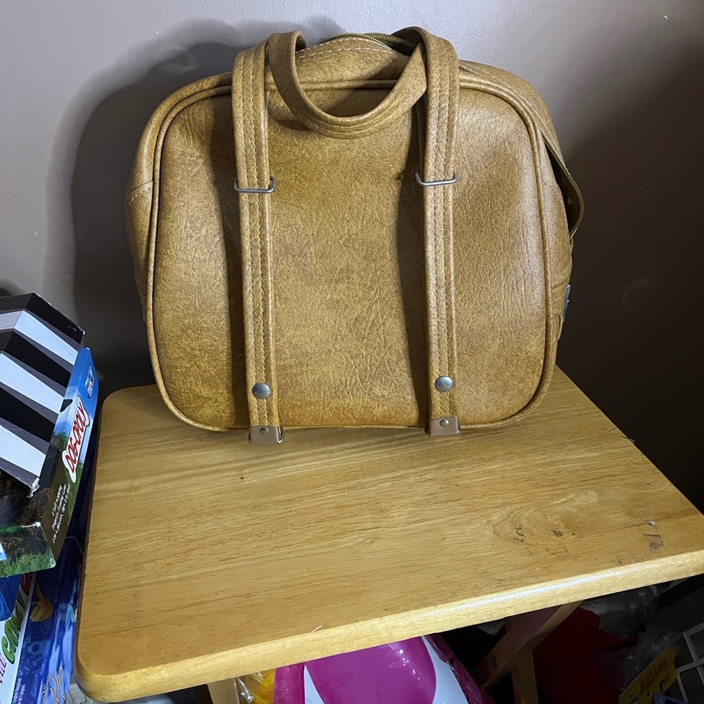 😄Vintage Dionite carryon luggage diaper bag 70’s